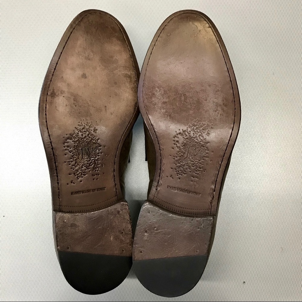 John Varvatos Brown Murray Penny Loafers - Picture 3 of 8